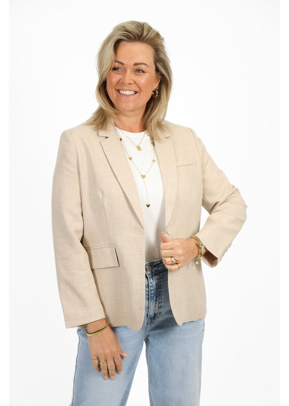 21Jewelz Basic blazer - beige