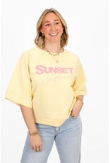 21Jewelz Sunset California sweatshirt - geel