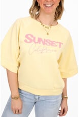 21Jewelz Sunset California sweatshirt - geel