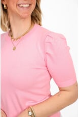 21Jewelz Truitje met korte pofmouwen - roze