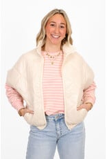 21Jewelz Gewatteerde bodywarmer - ecru