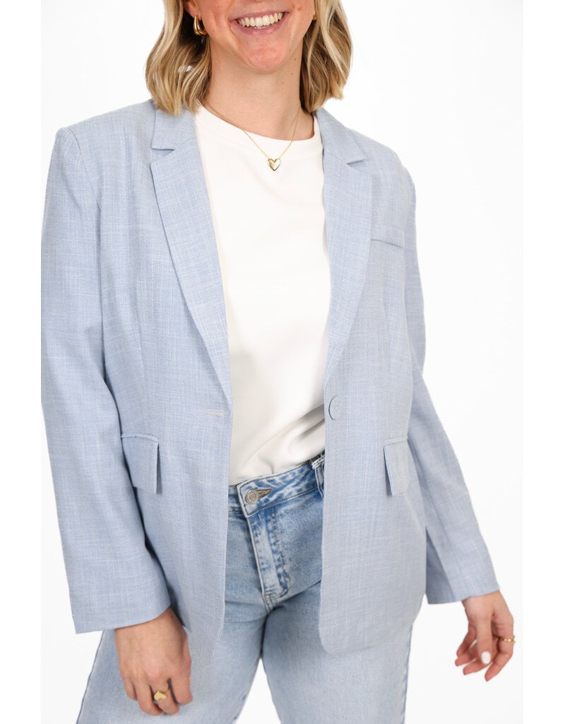21Jewelz Basic blazer - blauw