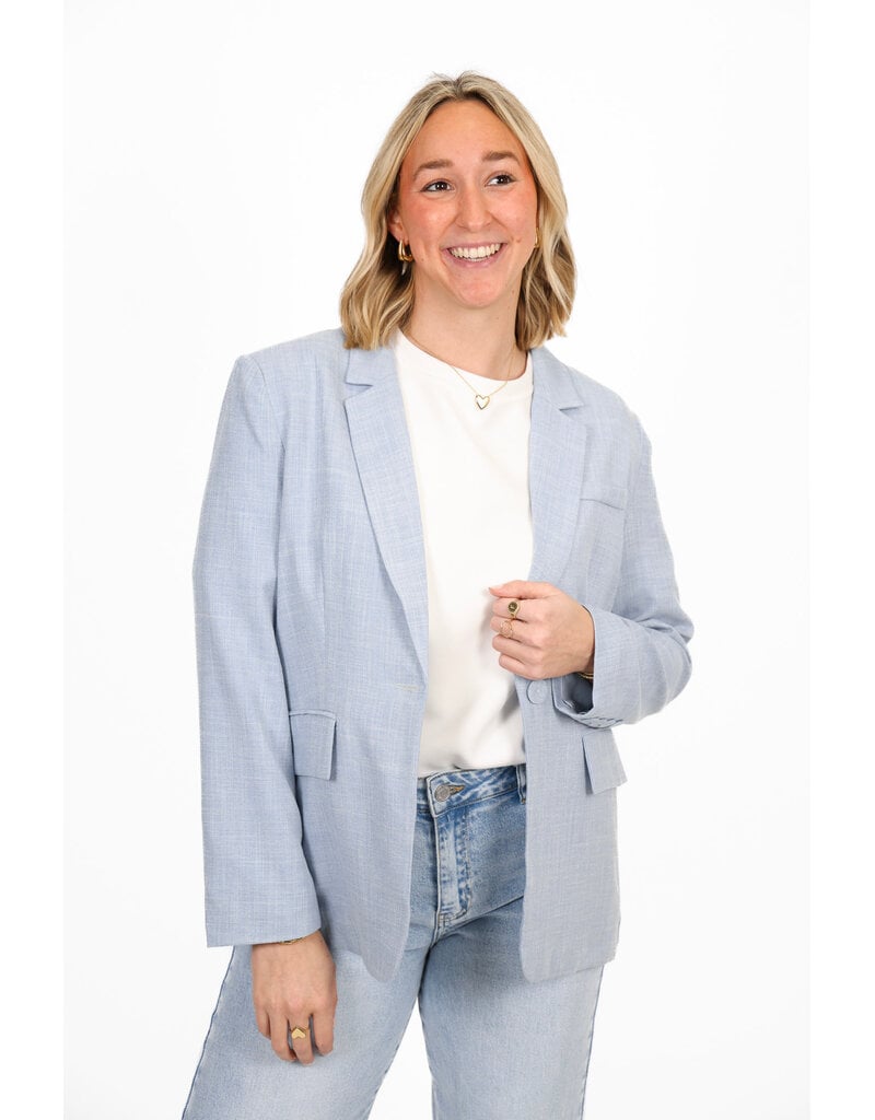 21Jewelz Basic blazer - blauw