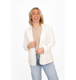 21Jewelz Basic blazer - ecru