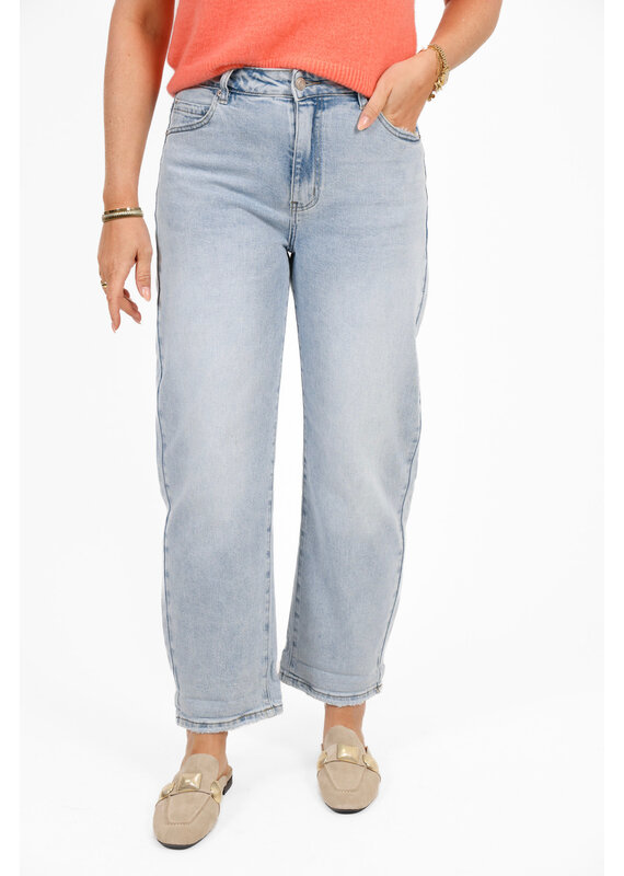 21Jewelz Stretch mom jeans - blauw