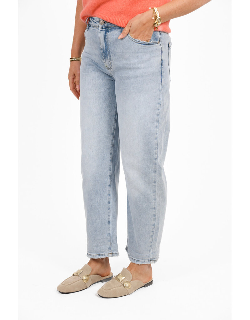 21Jewelz Stretch mom jeans - blauw