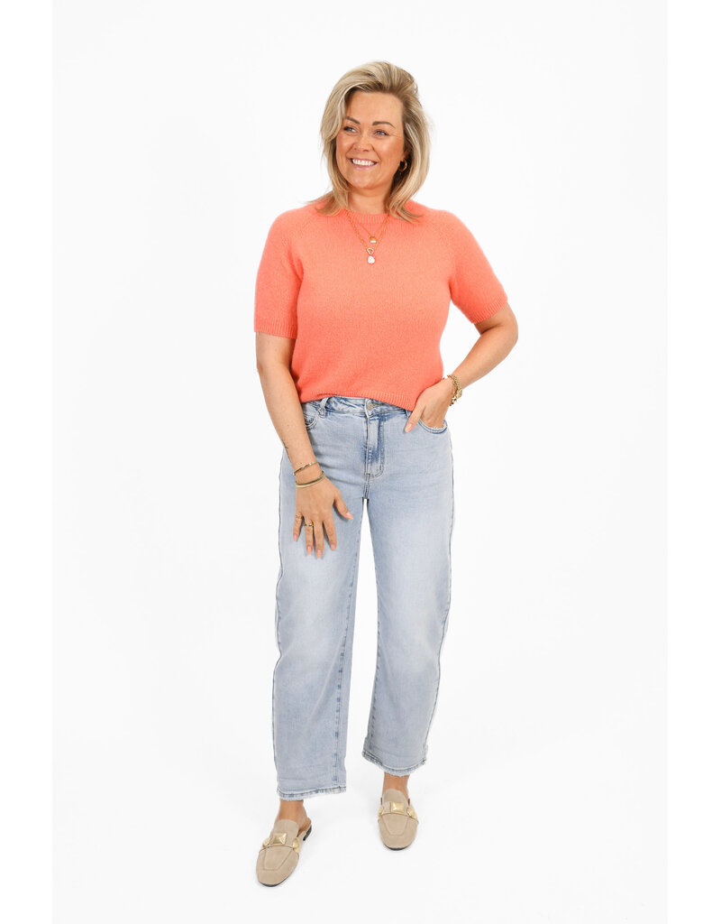 21Jewelz Stretch mom jeans - blauw