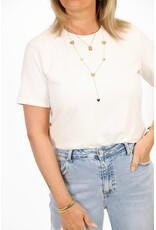 21Jewelz Effen basic t-shirt - wit