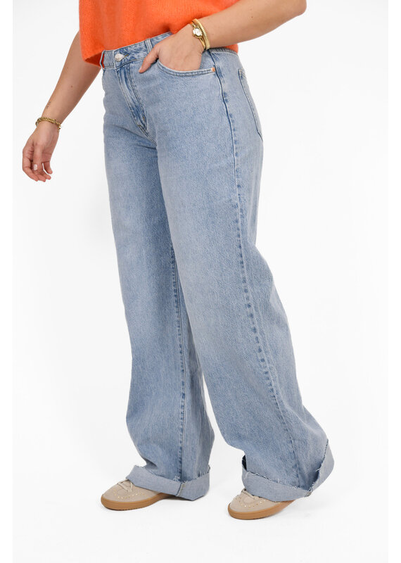 21Jewelz Wide leg jeans extra tall - blauw