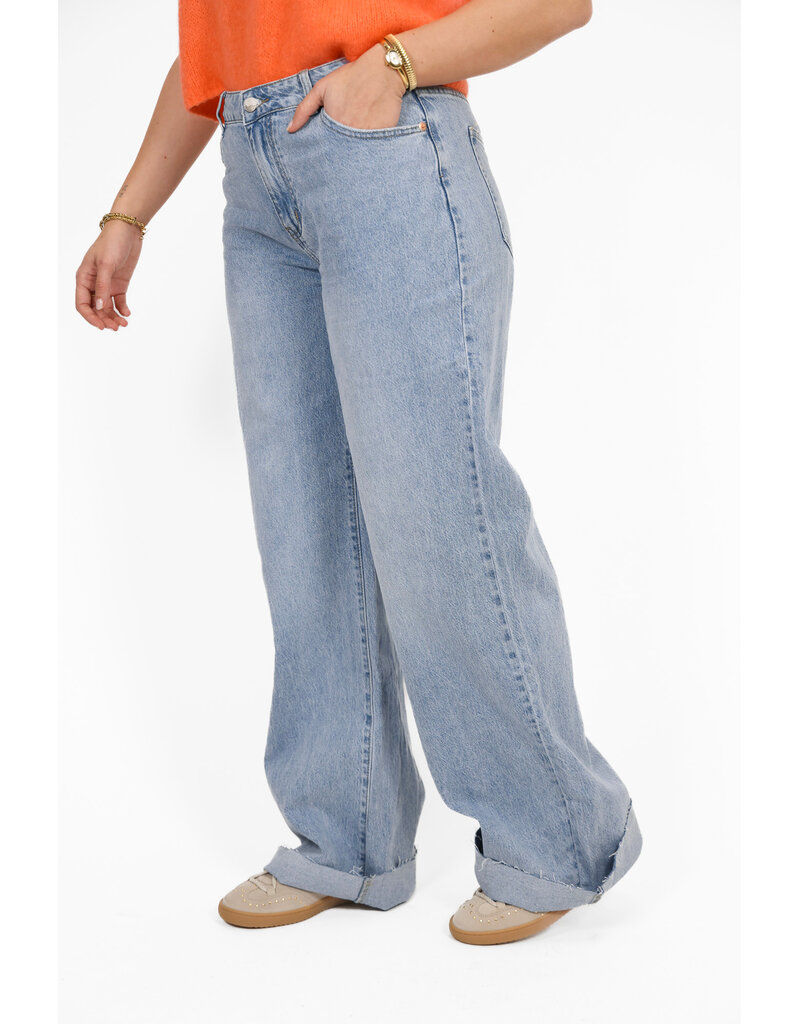 21Jewelz Wide leg jeans extra tall - blauw