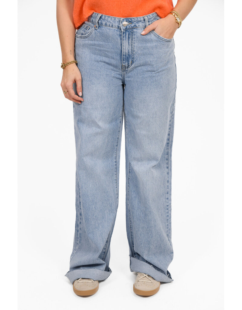 21Jewelz Wide leg jeans extra tall - blauw