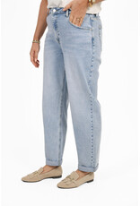 21Jewelz Mom jeans met omgeslagen pijp - lichtblauw
