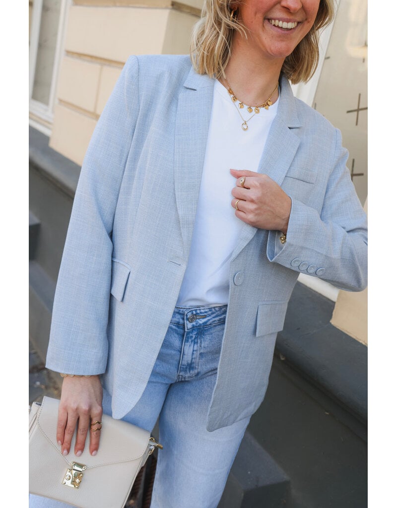 21Jewelz Basic blazer - blauw