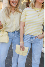 21Jewelz Gestreept shirtje - geel