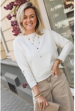 21Jewelz Effen basic sweater - ecru