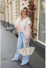 21Jewelz Gewatteerde bodywarmer - ecru