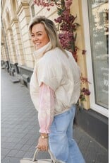 21Jewelz Gewatteerde bodywarmer - ecru