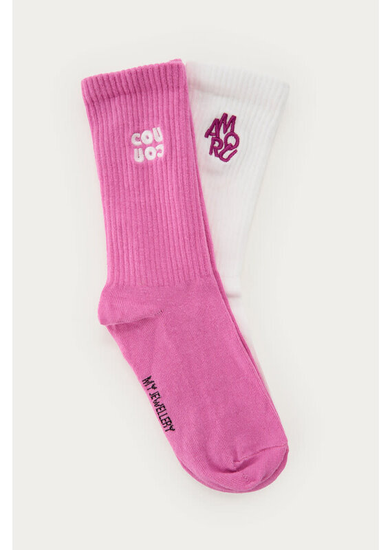 My Jewellery My Jewellery | Roze sokken set Cou Cou & Amour