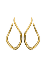 21Jewelz Gedraaide statement oorbellen