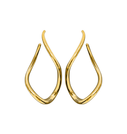 21Jewelz Gedraaide statement oorbellen