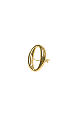 21Jewelz Statement ring met ovale vorm - goud