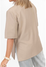 21Jewelz Overslag blazer met korte mouwen - beige