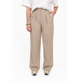 21Jewelz Pantalon met plooien extra long - beige