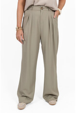 21Jewelz Pantalon met plooien extra long - lichtgroen