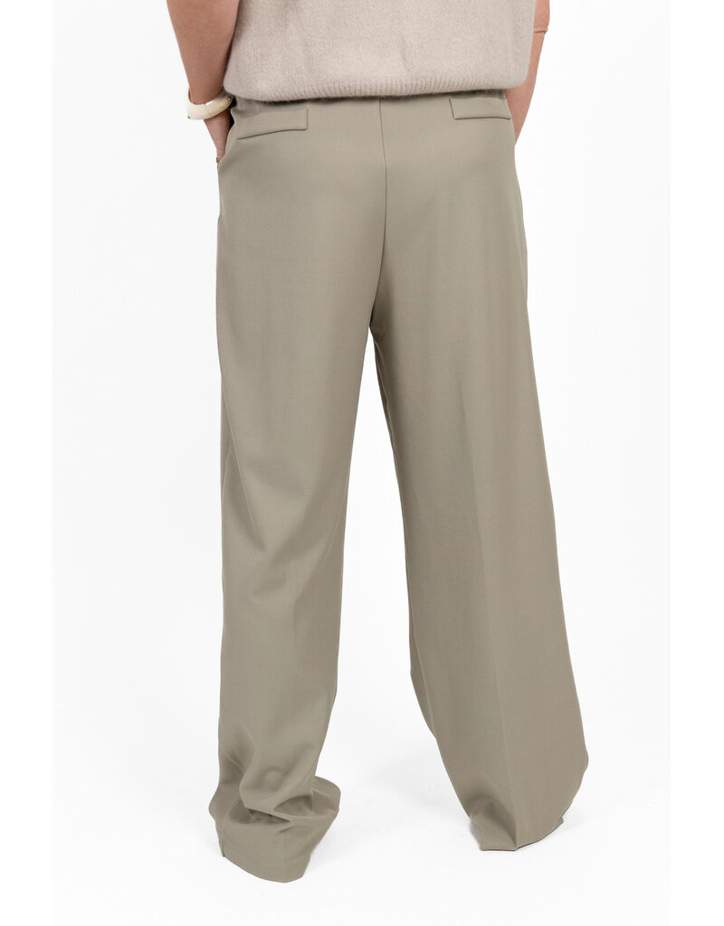 21Jewelz Pantalon met plooien extra long - lichtgroen