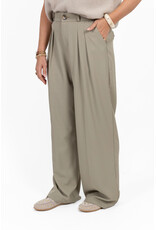 21Jewelz Pantalon met plooien extra long - lichtgroen