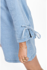 21Jewelz Denim jurkje met strikjes aan de mouw