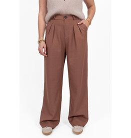 21Jewelz Pantalon met plooien extra long - oudroze