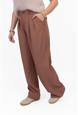 21Jewelz Pantalon met plooien extra long - oudroze