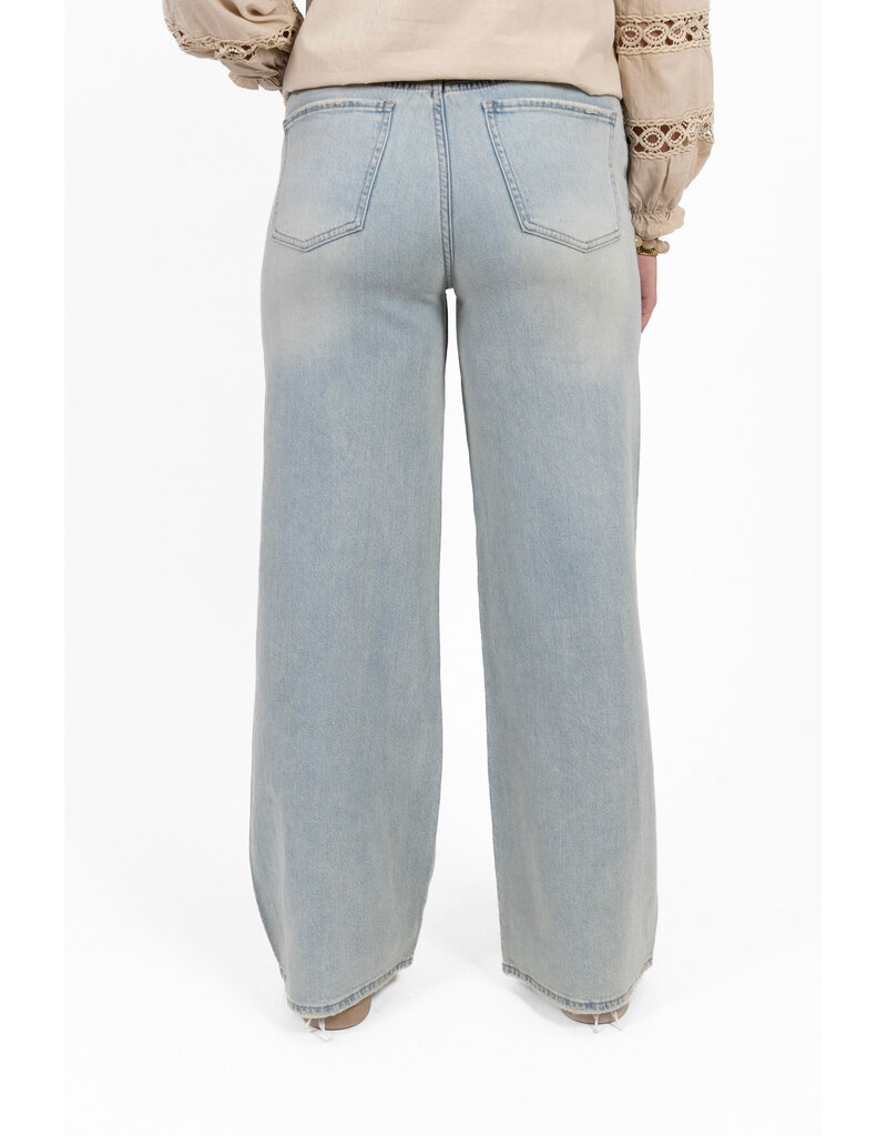 21Jewelz Basic stretch wide leg jeans super stretch