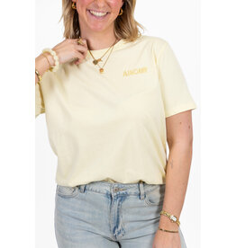 21Jewelz T-shirt amour - geel