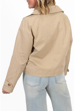 21Jewelz Korte trenchcoat - beige