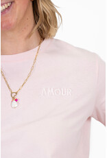 21Jewelz T-shirt amour - roze