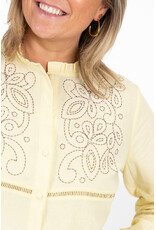 21Jewelz Blouse met contour borduursel - geel