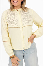 21Jewelz Blouse met contour borduursel - geel