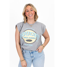 My Jewellery My Jewellery | Grijze top "Coucou"