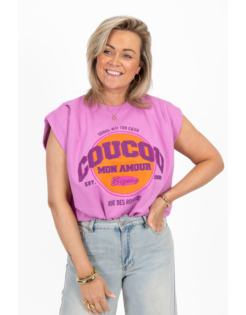 My Jewellery My Jewellery | Paarse top "Coucou"