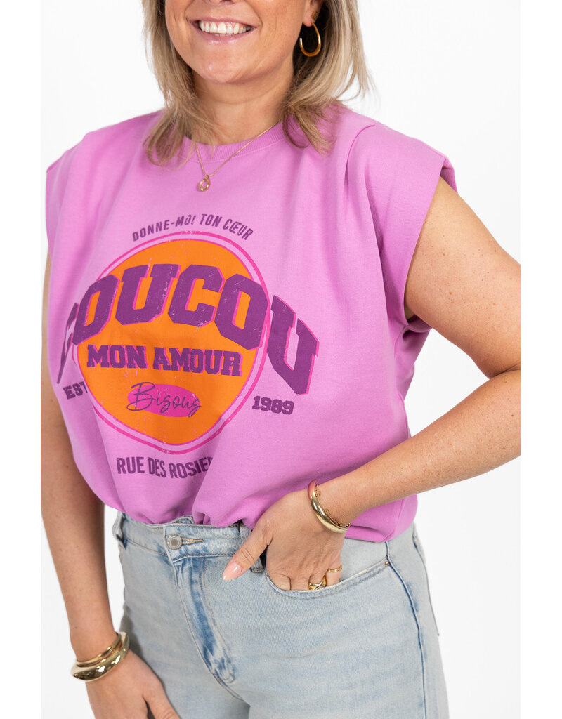 My Jewellery My Jewellery | Paarse top "Coucou"