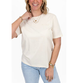 21Jewelz T-shirt amour - beige