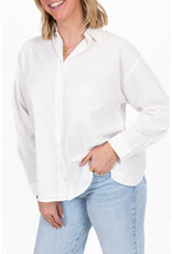 21Jewelz Blouse met overslag aan achterkant - wit