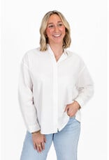 21Jewelz Blouse met overslag aan achterkant - wit