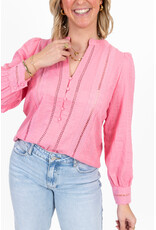 21Jewelz Blouse met open details - koraal
