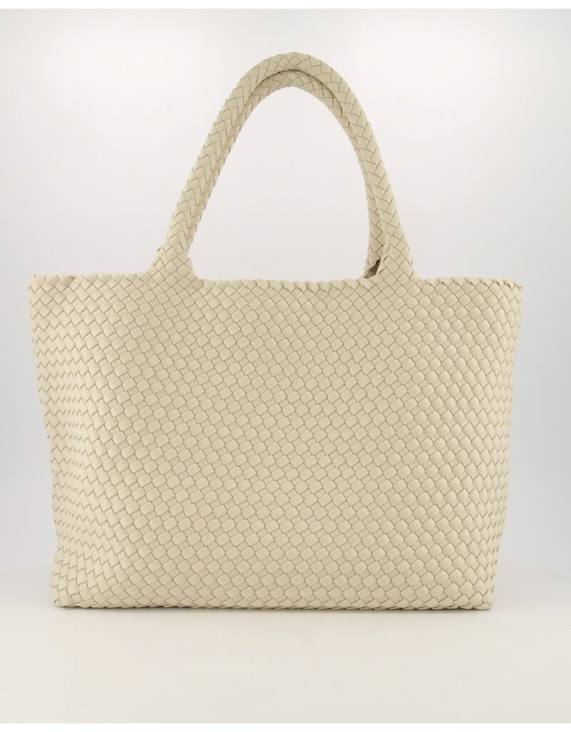 21Jewelz Geweven shopper - ecru