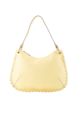 21Jewelz Handtas met gevlochten details - geel