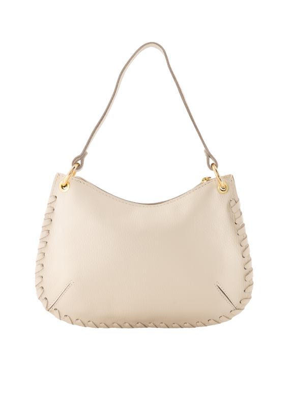 21Jewelz Handtas met gevlochten details - ecru