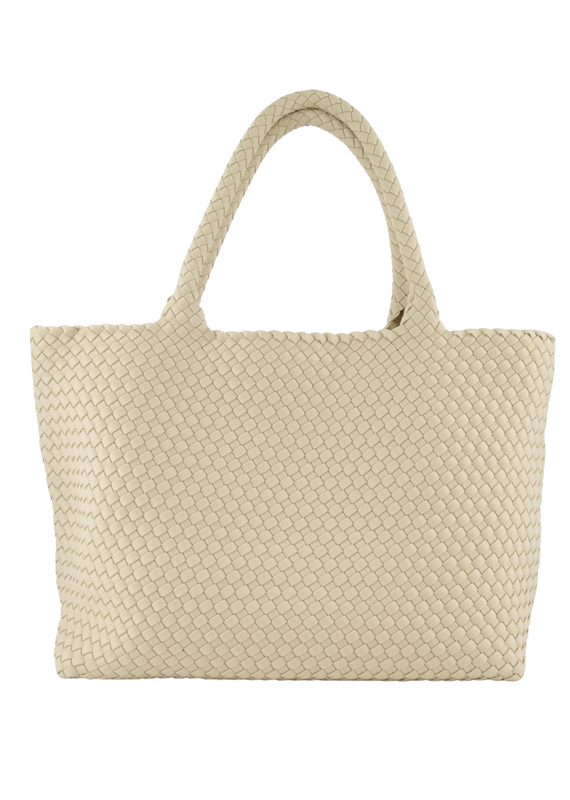 21Jewelz Geweven shopper - ecru